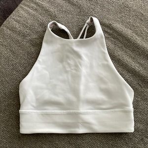 Lululemon Ribbed High Neck Bra